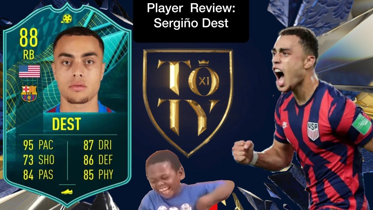 88 Player Moments Sergino Dest- BEST FIFA 22 SBC!