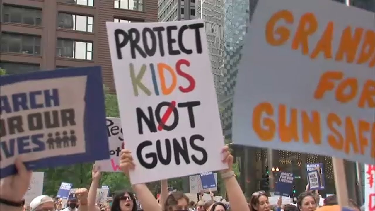 Chicago area March for Our Lives rallies push for more gun control