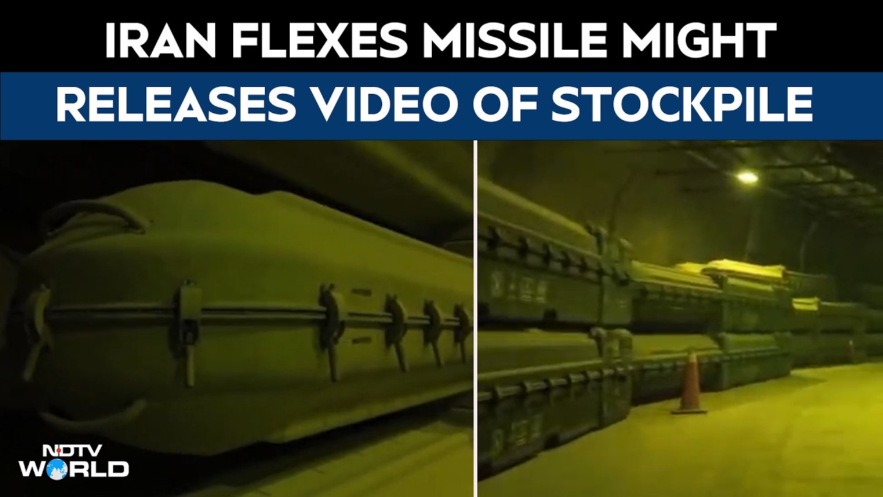 Iran News | Iran Releases Missile Stockpile Video, Threatens Middle East Escalation