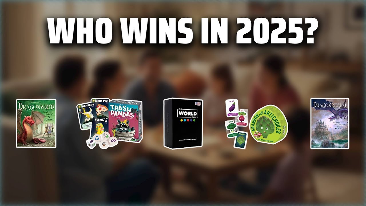 The Top 5 Best Gamewright Games in 2025 - Must Watch Before Buying!