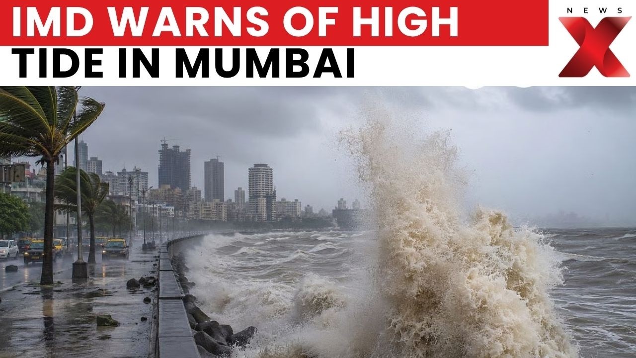 Mumbai High Tide Alert: Police Barricade Gateway Of India As Giant Waves Threaten