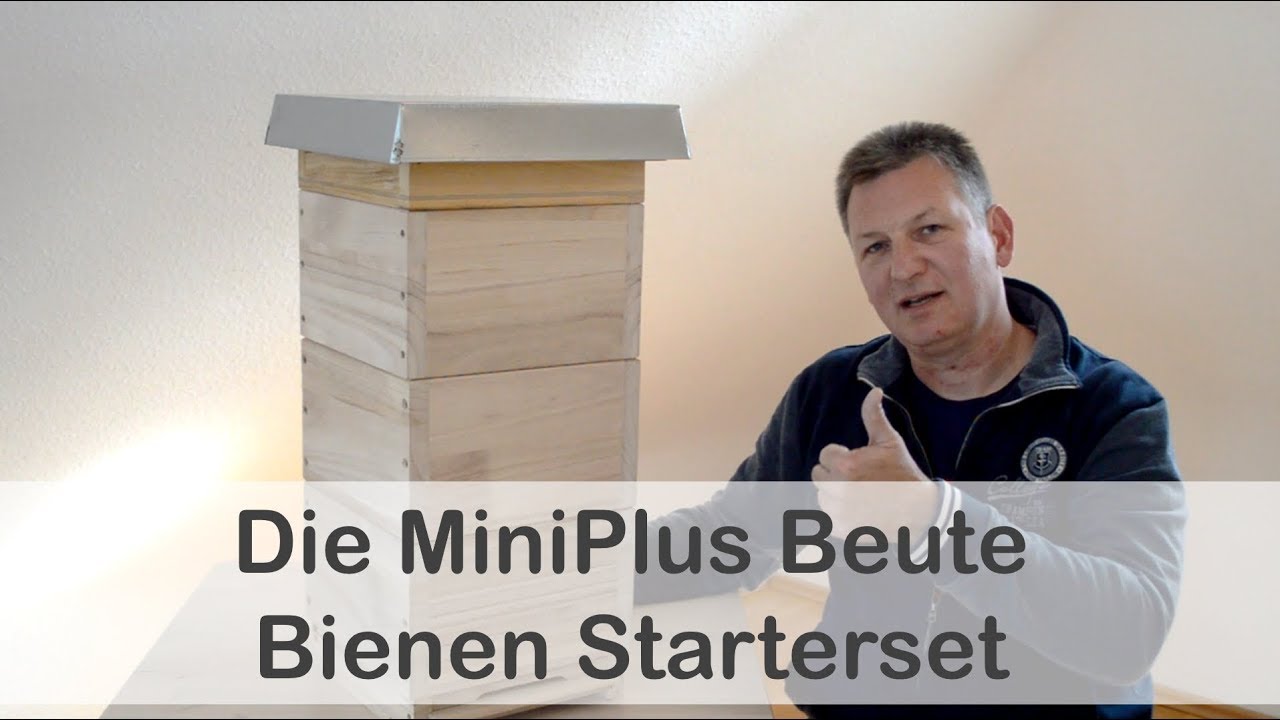► Bienenbeute Mini Plus das Starter-Set