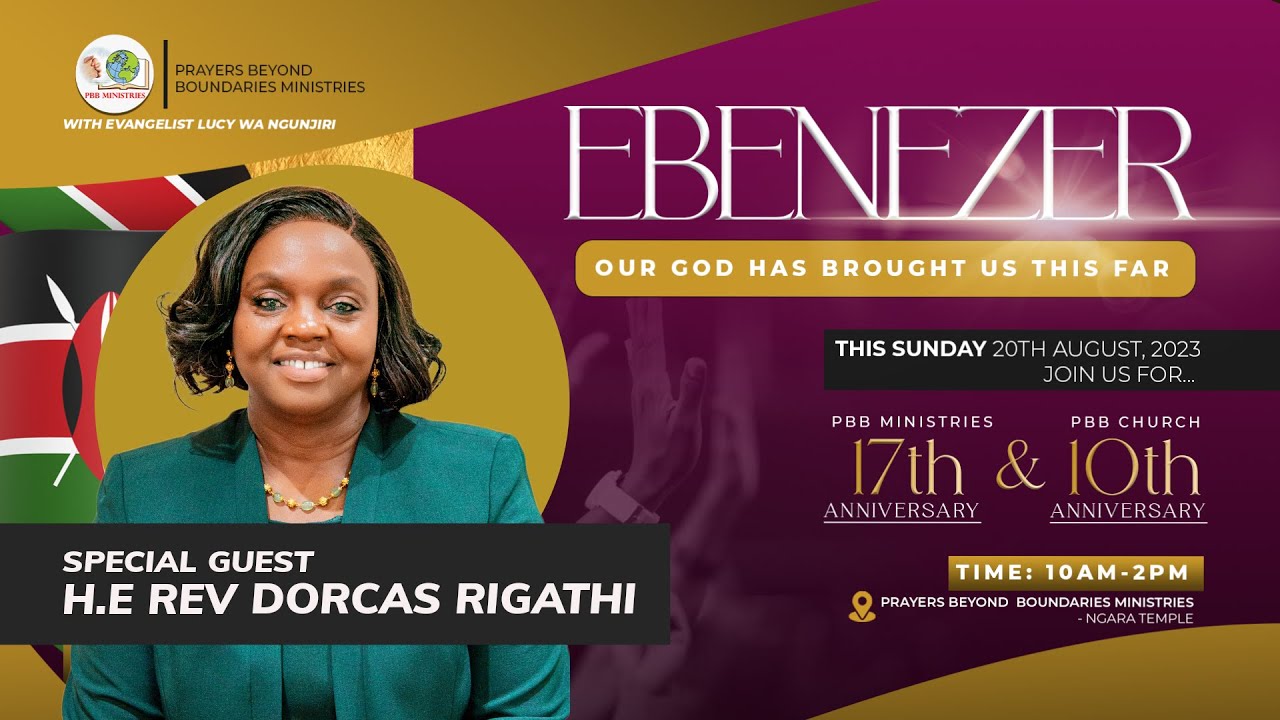 Welcome to PBB Ministries 17th Anniversary & PBB Church 10th Anniversary