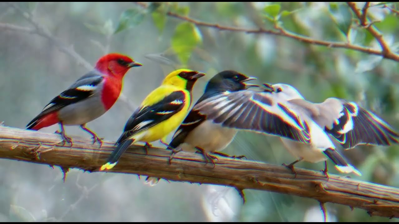 Slow, soothing melodies for stress-free evenings,Birds singing ,Relaxing sounds #relax #birdsong