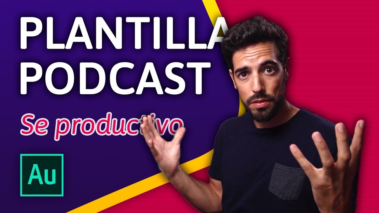 Cómo crear una PLANTILLA PARA PODCAST en ADOBE AUDITION
