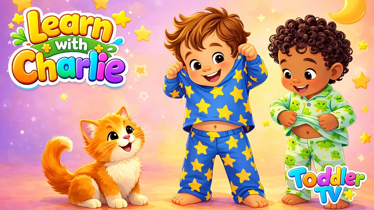 Charlie’s Sleepover Bedtime Routine | Fun Sleepover Story for Toddlers | Learn to Brush Teeth