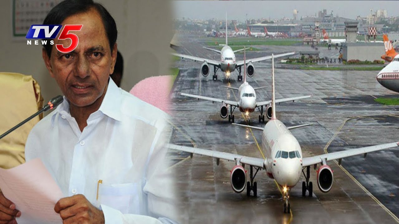 CM KCR Review Meeting On Hyderabad Airport Expansion | TV5 News