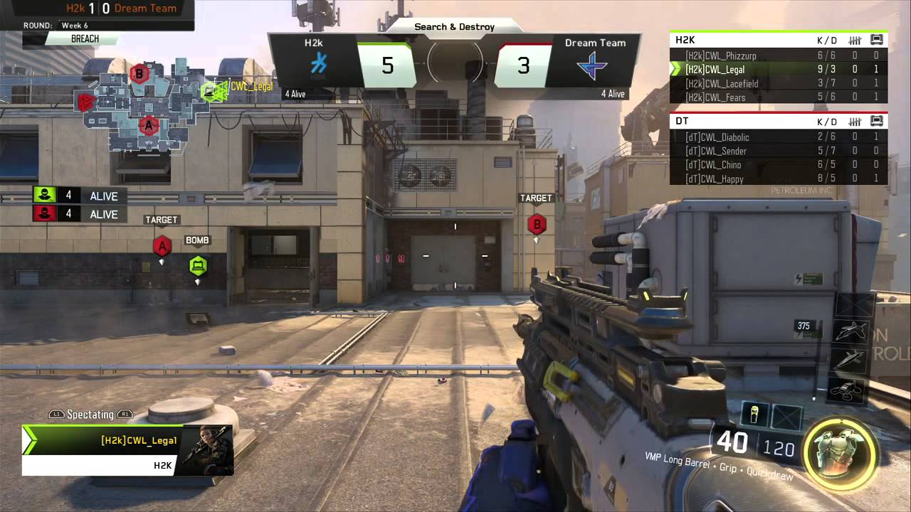2/18 NA Pro Division H2K vs Dream Team - Call of Duty® World League