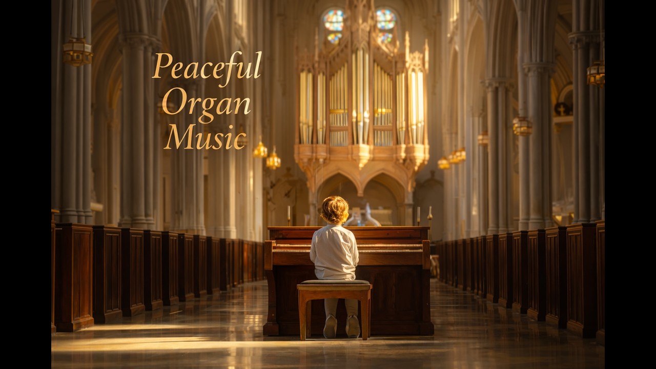 Peaceful Pipe Organ Music – 2.5 Hour Session