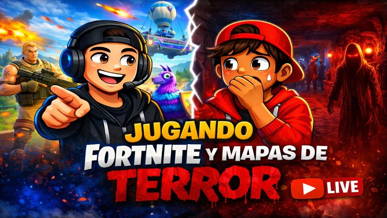 Noche de fortnite reload y mapas de terror