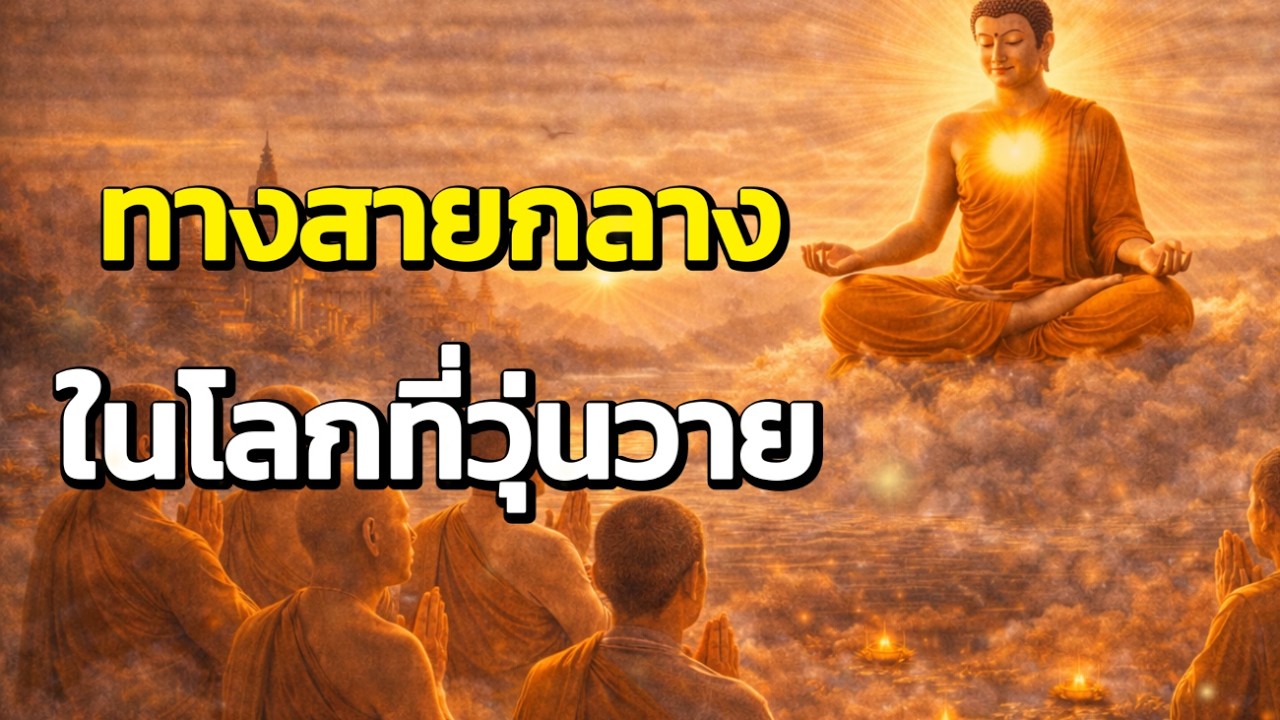 〈ฟังธรรมะก่อนนอน〉 | Ep.362 | ทางสายกลางในโลกที่วุ่นวาย