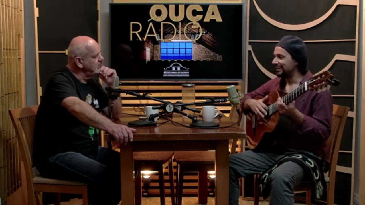 Matheus Alves falando sobre captação GT02 Harmonik Microphones - Rádio Fábrica de Gaiteiros