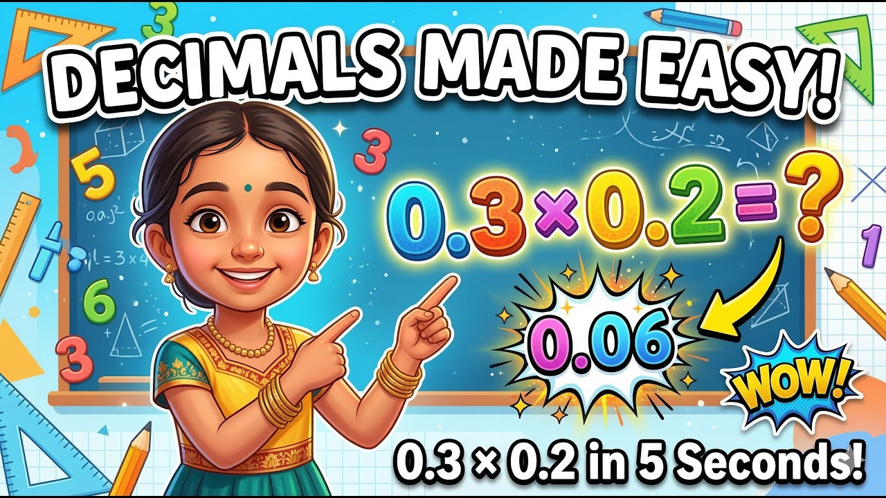 Decimal Multiplication Made SUPER Simple! ✨ (For Kids Ages 8+)