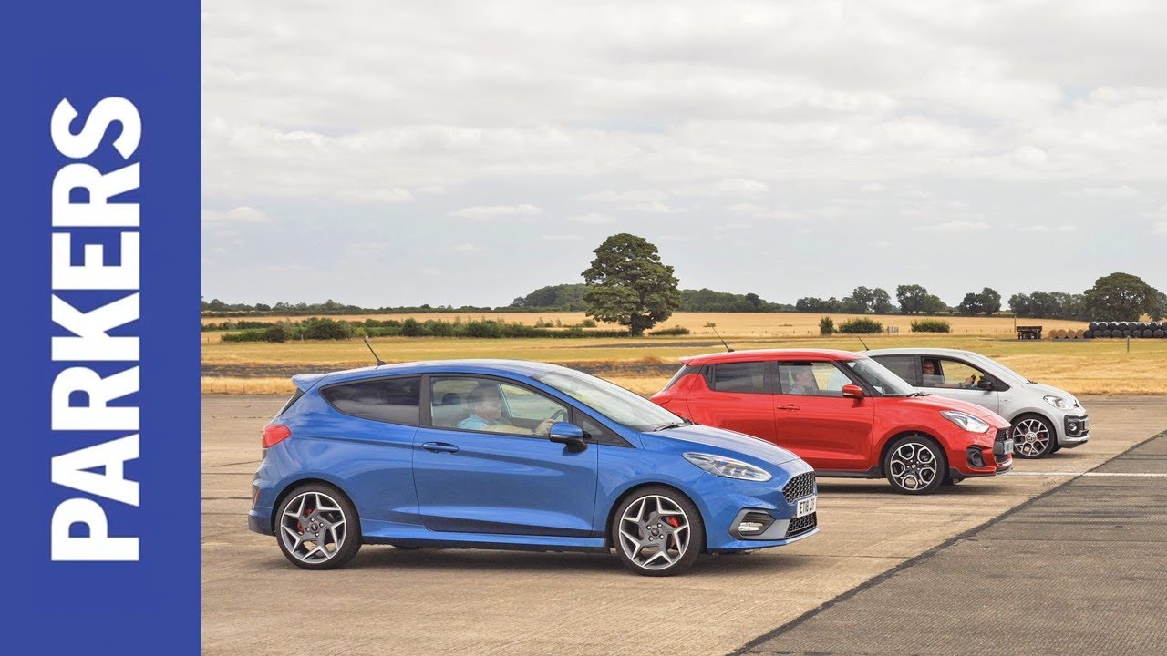 DRAG RACE: Ford Fiesta ST против Suzuki Swift Sport против VW Up GTI | Кто быстрее на дистанции в...