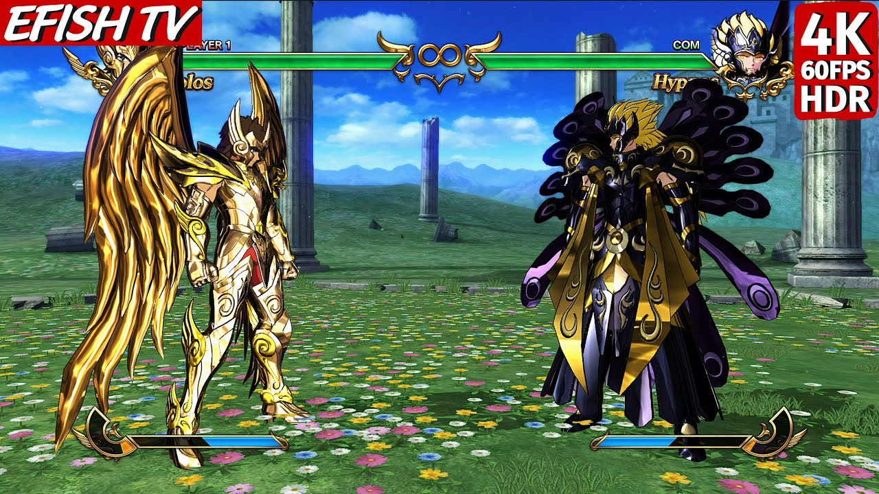 Стрелец Аиолос в Божественной Доспехе против Гипноса (самый сложный ИИ) - Saint Seiya: Soldiers' ...