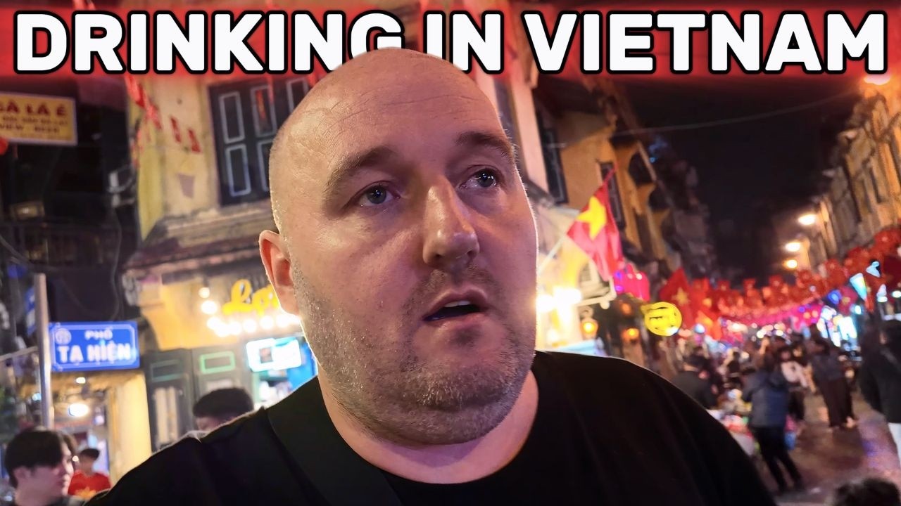 CHEAP BEER, ILLEGAL ACTIVITY AND HAPPY ENDINGS - I got Blackout Drunk in Hanoi, Vietnam 🇻🇳