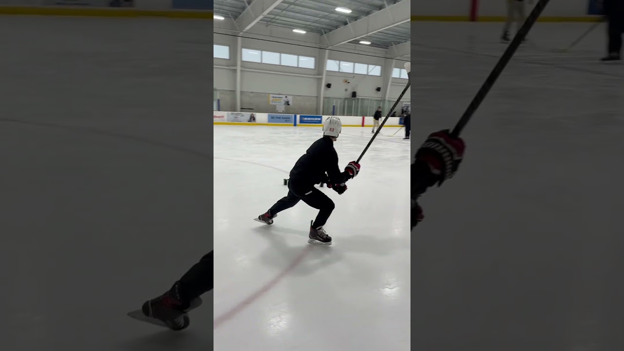 #blindhockey #hockey #hockeyplayer #puck