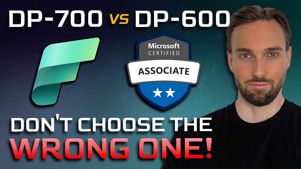 DP-700 vs DP-600: What is different? - Exam Scope Comparison!
