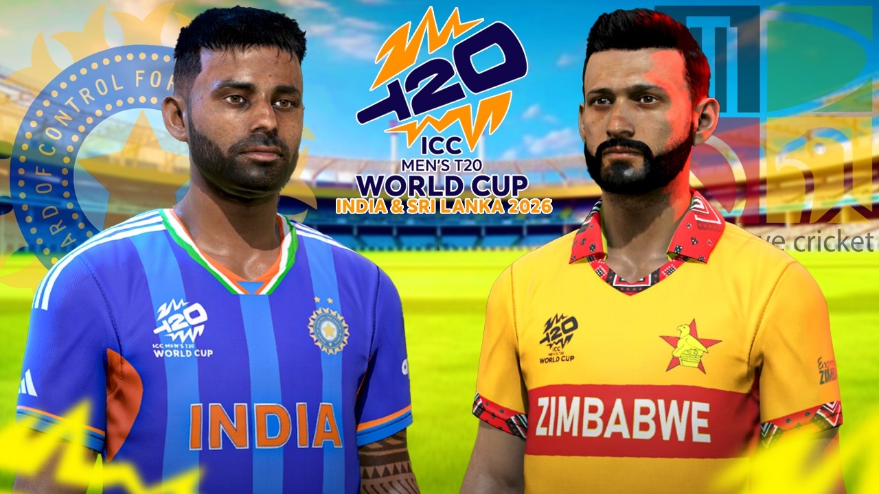 🇮🇳 INDIA VS ZIMBABWE 🇿🇼 - ICC T20 WORLD CUP 2026 - LIVE MATCH SHORT STREAM 🔴