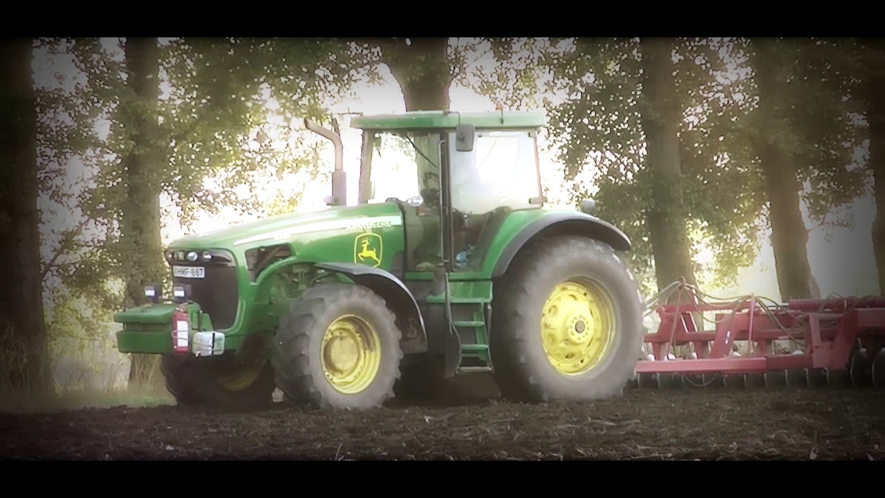 Napraforg&oacute; Tarl&oacute; T&aacute;rcs&aacute;z&aacute;s | 2017 | John Deere 8320 + IH 7.2 - Hungary