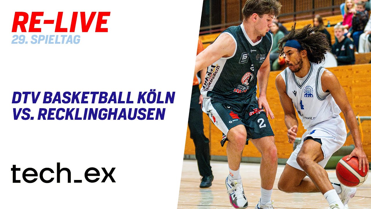 Re-Live: DTV Basketball Köln vs. Citybasket Recklinghausen