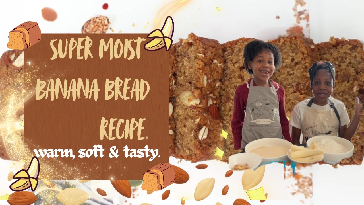 Super Moist Banana Bread Recipe