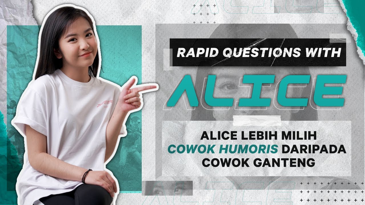 MILIH COWOK HUMORIS DARIPADA COWOK GANTENG - Rapid Questions with BTR Alice | Bigetron TV