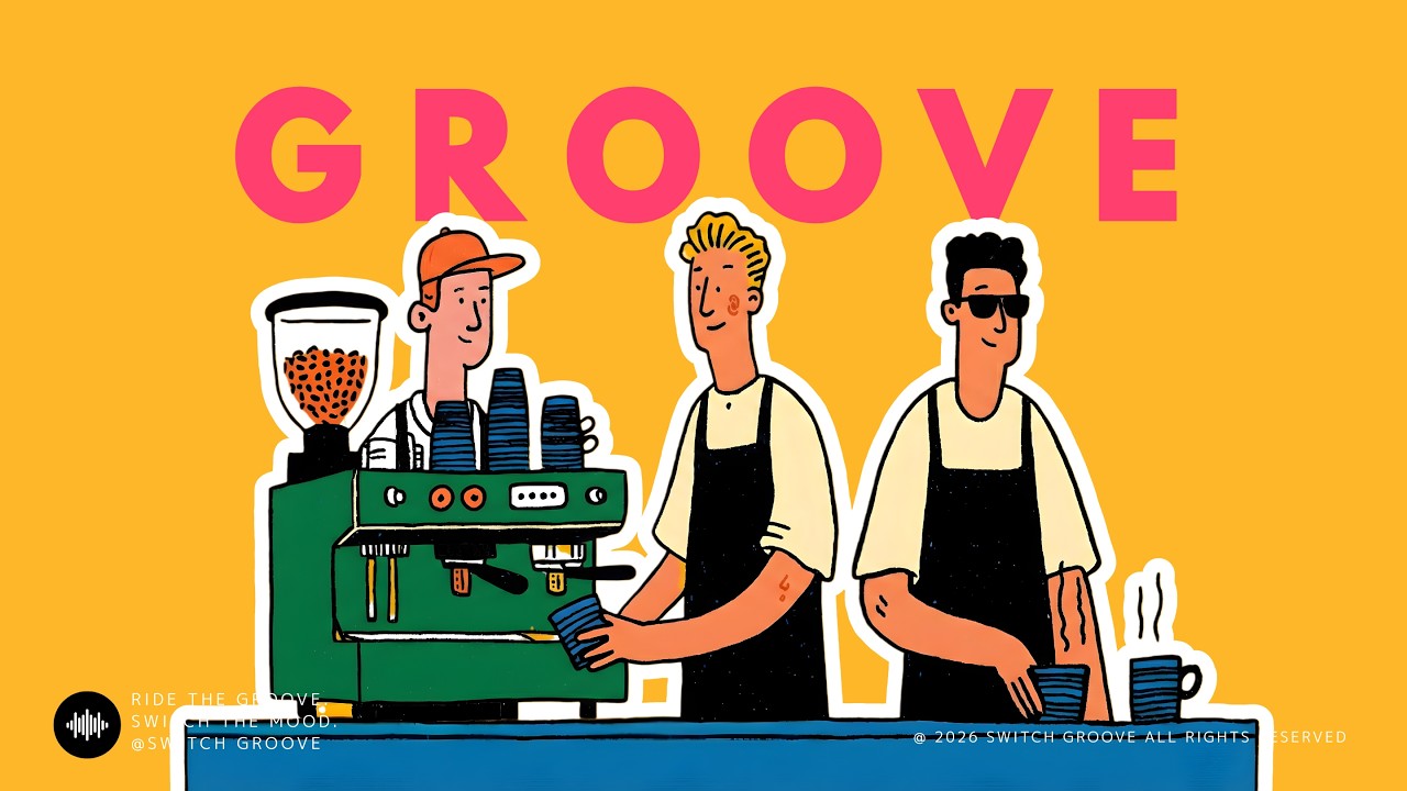【Playlist】Chic Café Flow ☕️ Groove Beats for Deep Focus 😎 (GROOVE · JAZZHOP · CAFE)