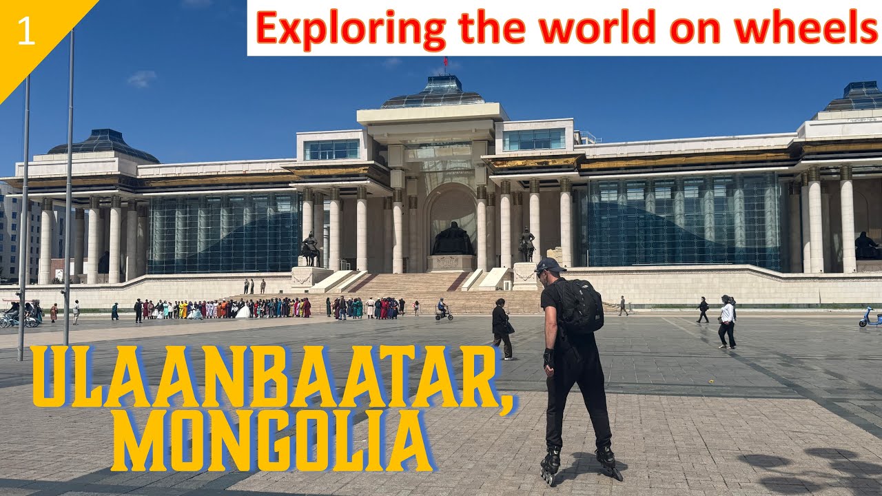 🛼The WORLD'S EMPTIEST COUNTRY: discover MYSTERIOUS MONGOLIA #Ulaanbaatar #Asia