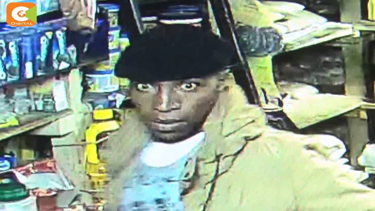 CCTV camera records robbery in progress in Nyeri