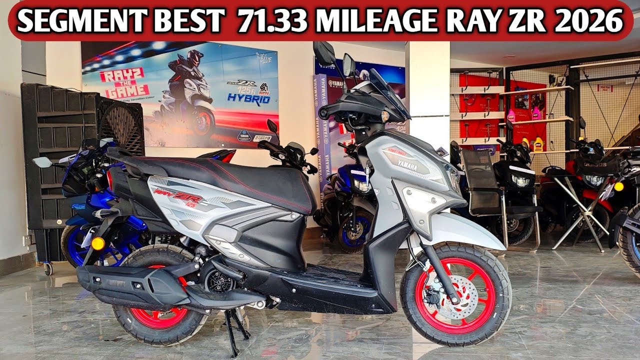 2026 New hybrid model yamaha ray zr 125 | yamaha ray zr fi hybrid 125 price in Nepal 
