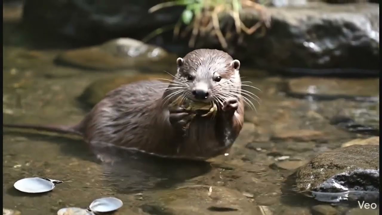 귀여운 수달 