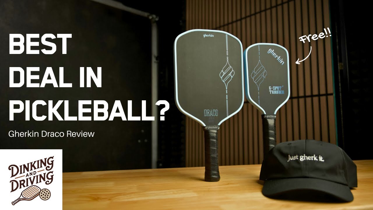 Gherkin Draco Review - Why Everyone's Talking About This Pickleball Paddle