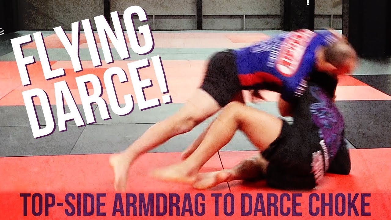FLYING DARCE! Top-side Armdrag to Darce Choke