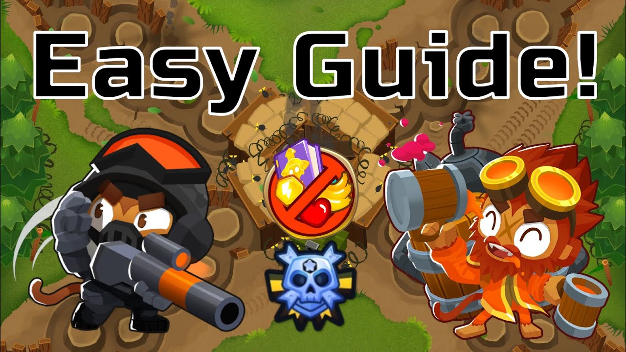 BTD6 X Factor CHIMPS Easy Black Border Guide