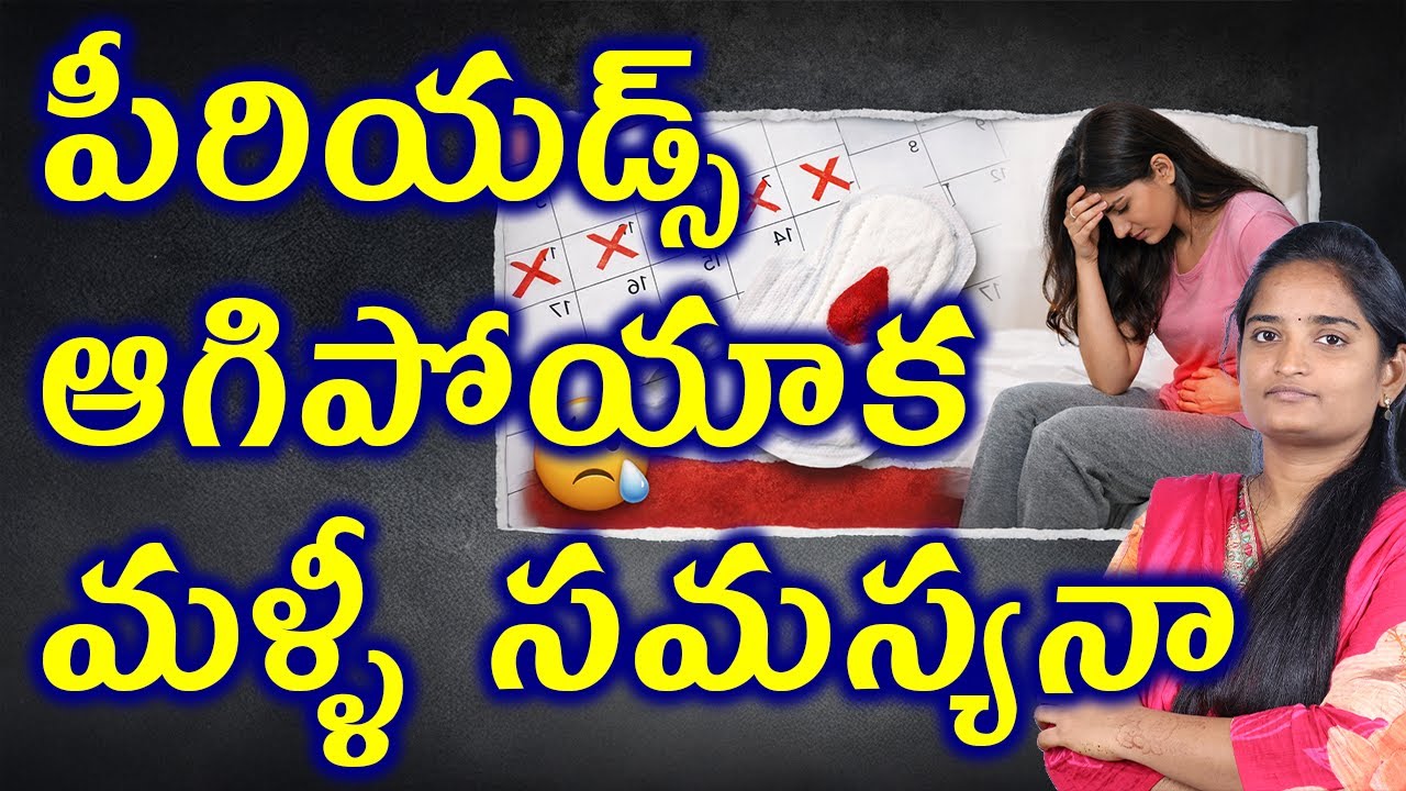 పీరియడ్స్ ఆగిపోవడంలో సమస్య ఉందా When to Worry About Stopped Periods Homeopathy Treatment Medicine