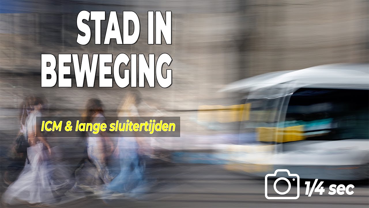 ICM & Panning in Straatfotografie – Creëer Beweging met Lange Sluitertijden