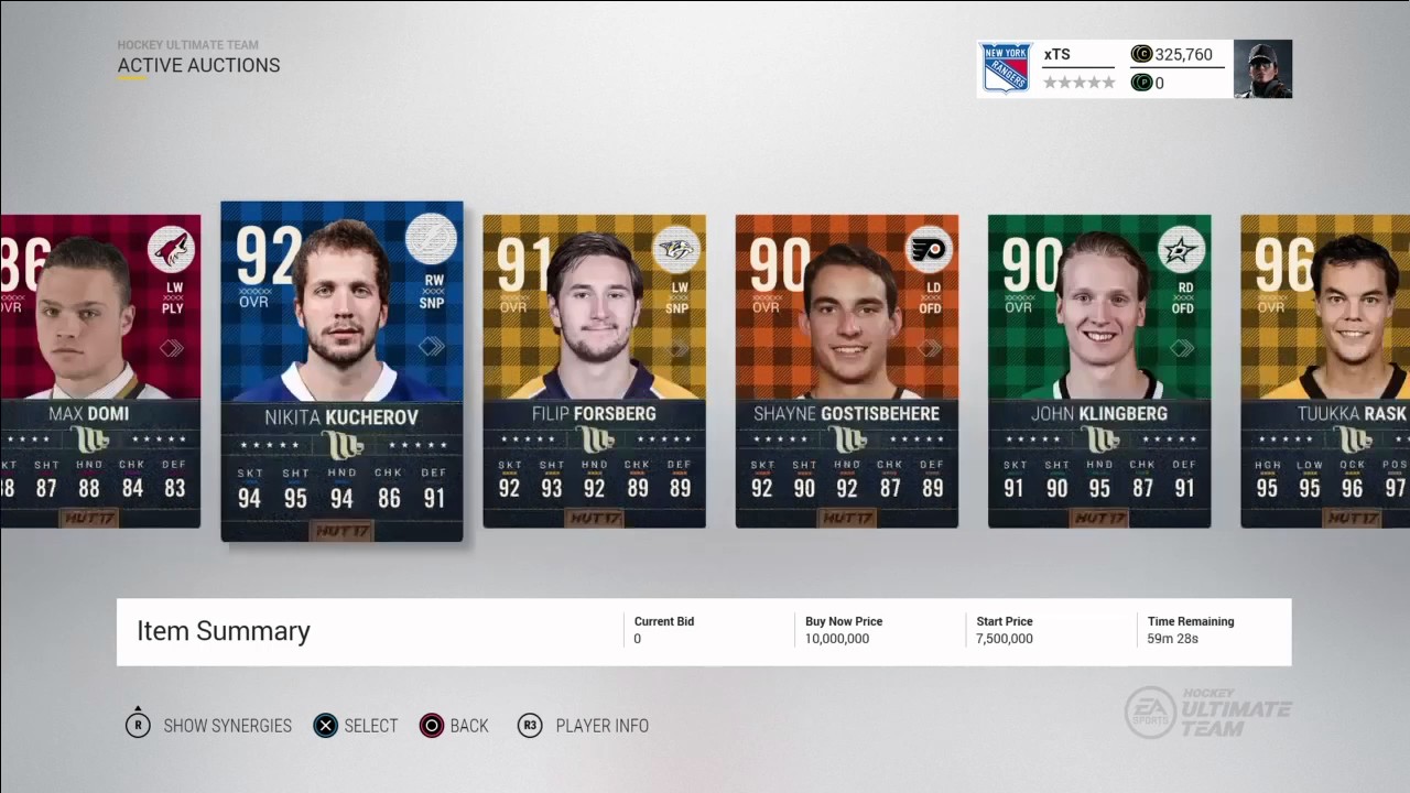 NHL 17 BIG TRADE DAY