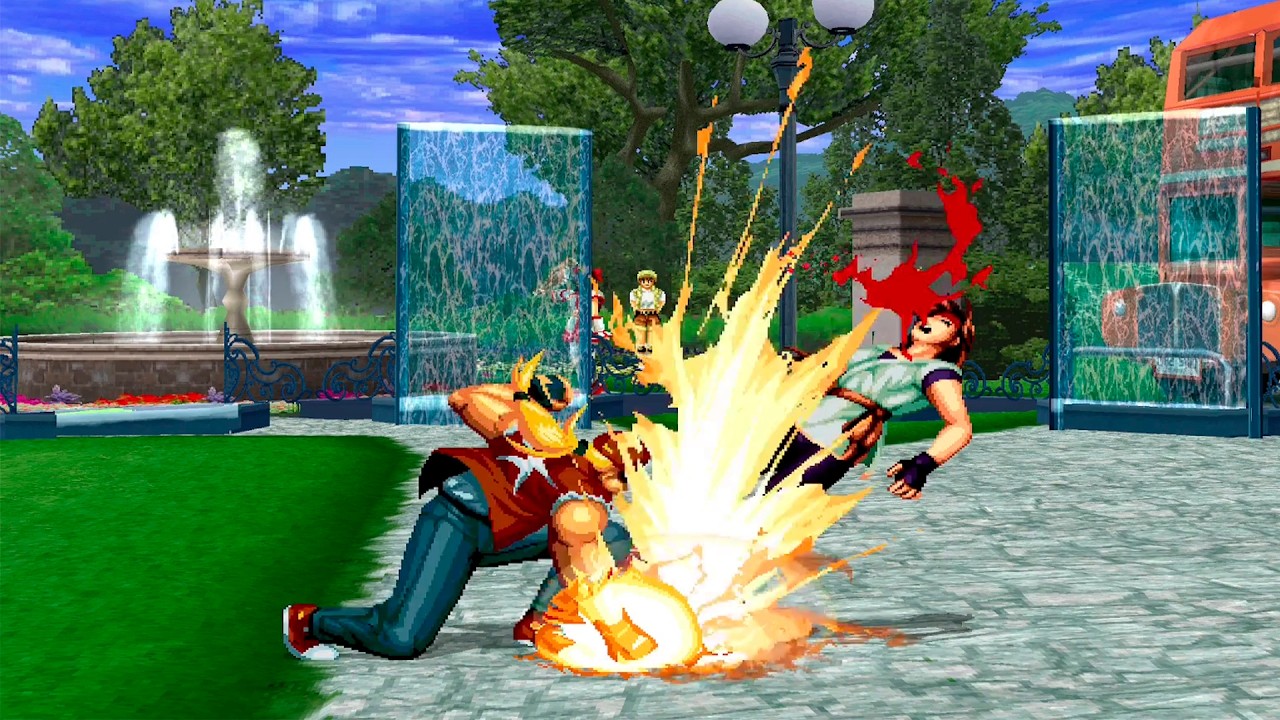 Evolution of Terry Bogard's Power Geyser (1992-2024)