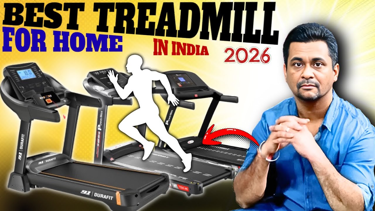 Best Treadmill for Home Use in India 2026 | Top 5 Best Treadmill for Home Under ₹20000, ₹30000 INDIA