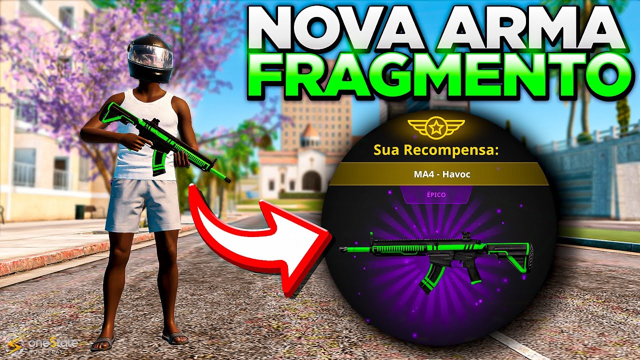 PEGUEI A NOVA ARMA DO EVENTO NO ONE STATE RP