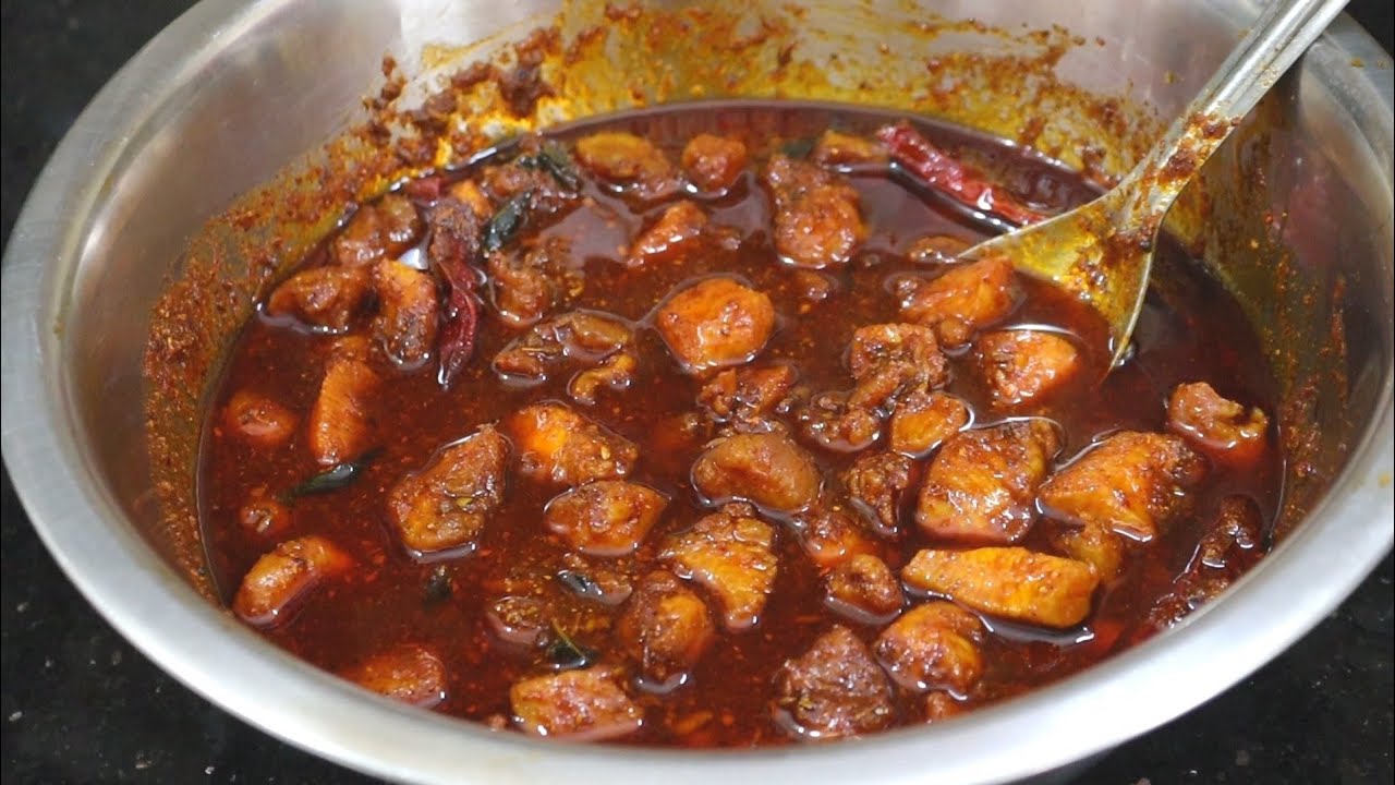 Chicken Pickle/Quick & Easy Chicken Pachadi Recipe/ Murghi ke Gosht ka Achar/Hyderabadi gosht achar