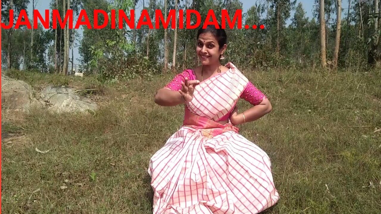 Dance for happy birthday song in Sanskrit.