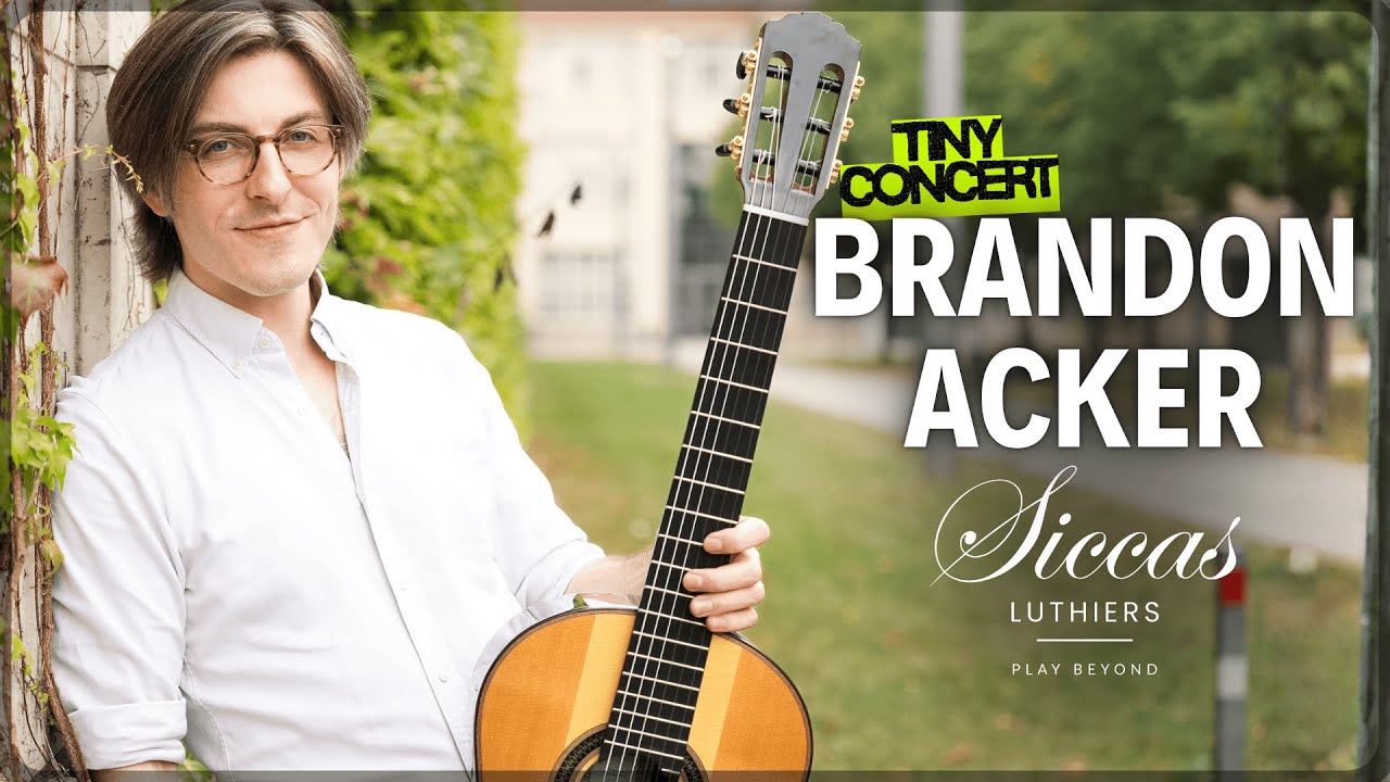 BRANDON ACKER - Online Concert on Siccas Luthiers Guitars | Baroque & Renaissance Music