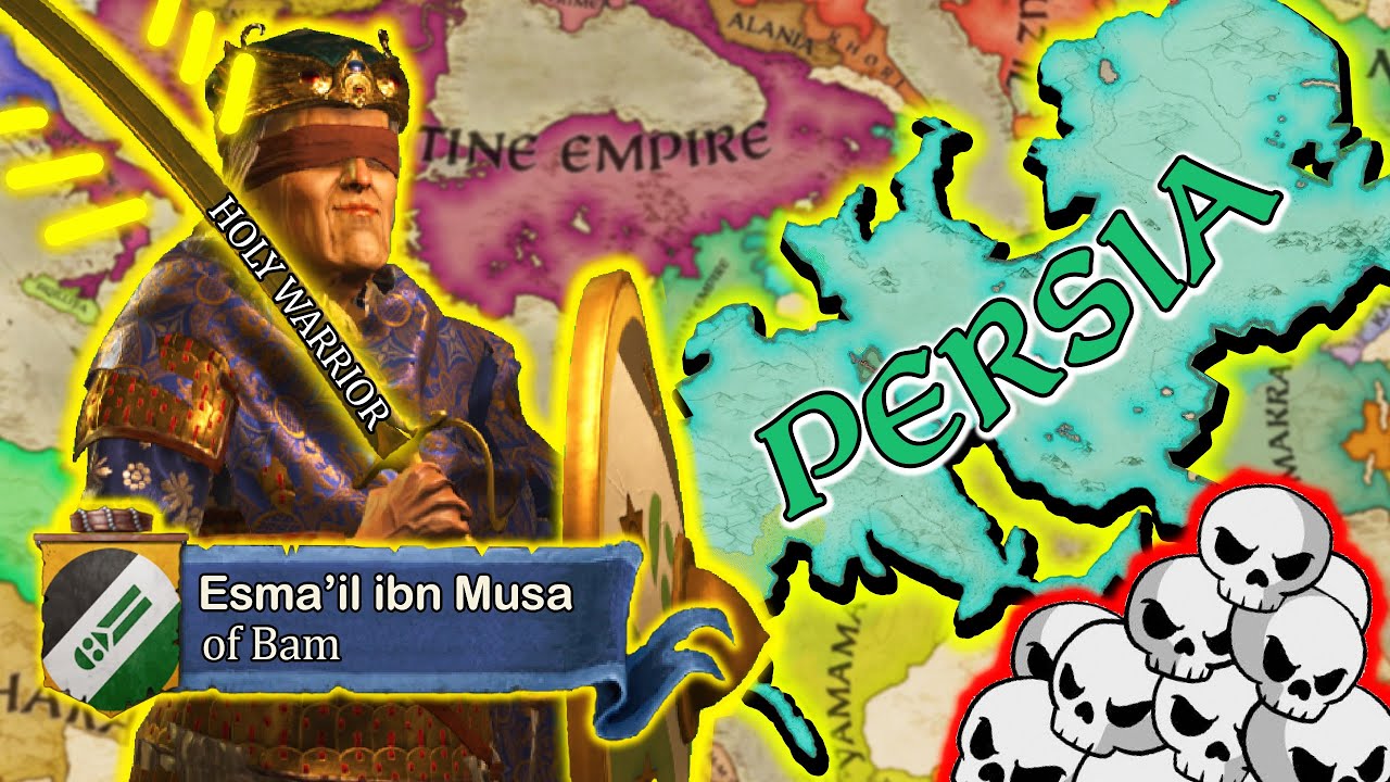 I formed the PERSIAN EMPIRE using OP INFINITE HOLY WARS to conquer the middle east
