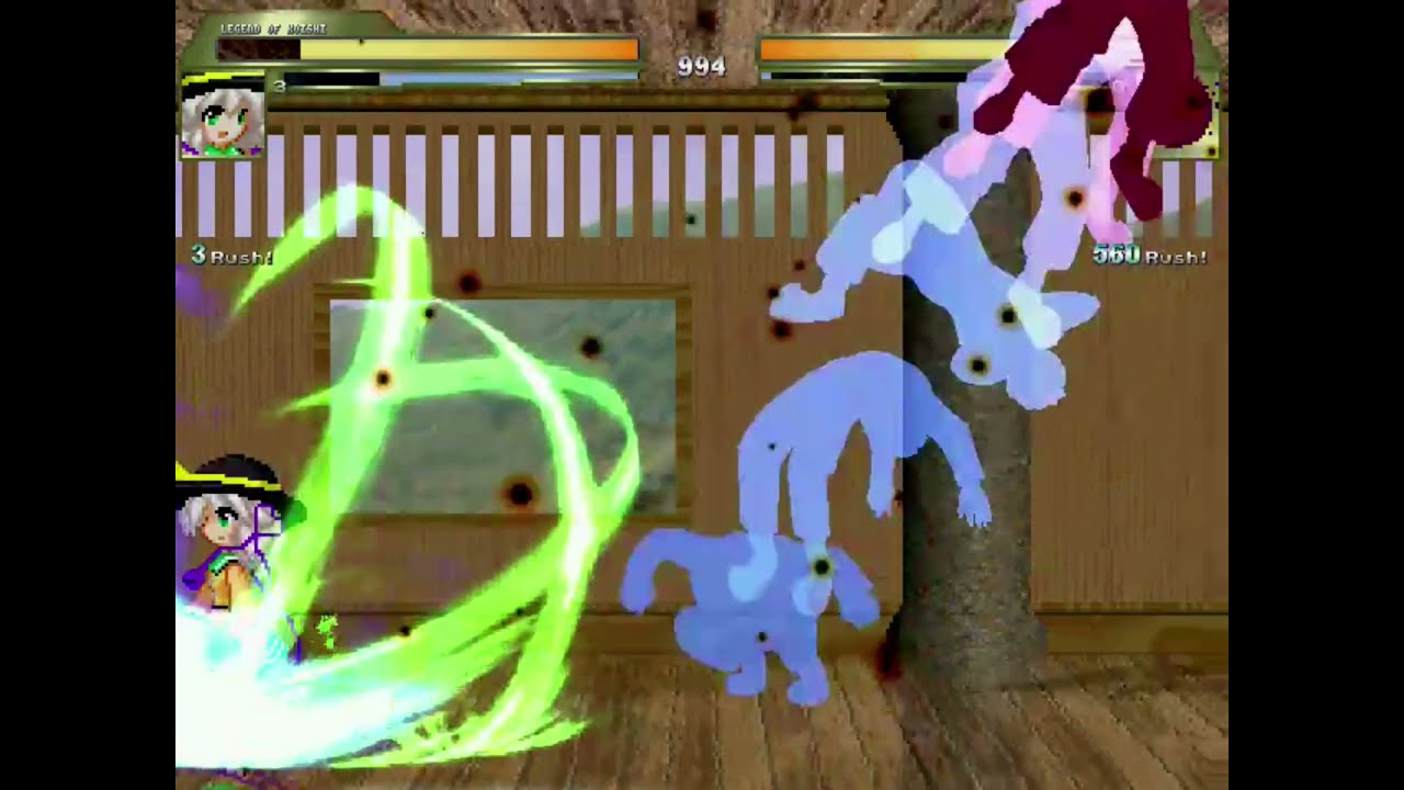 【MUGEN】レジェンドこいし (12p) VS 4体のキャラ