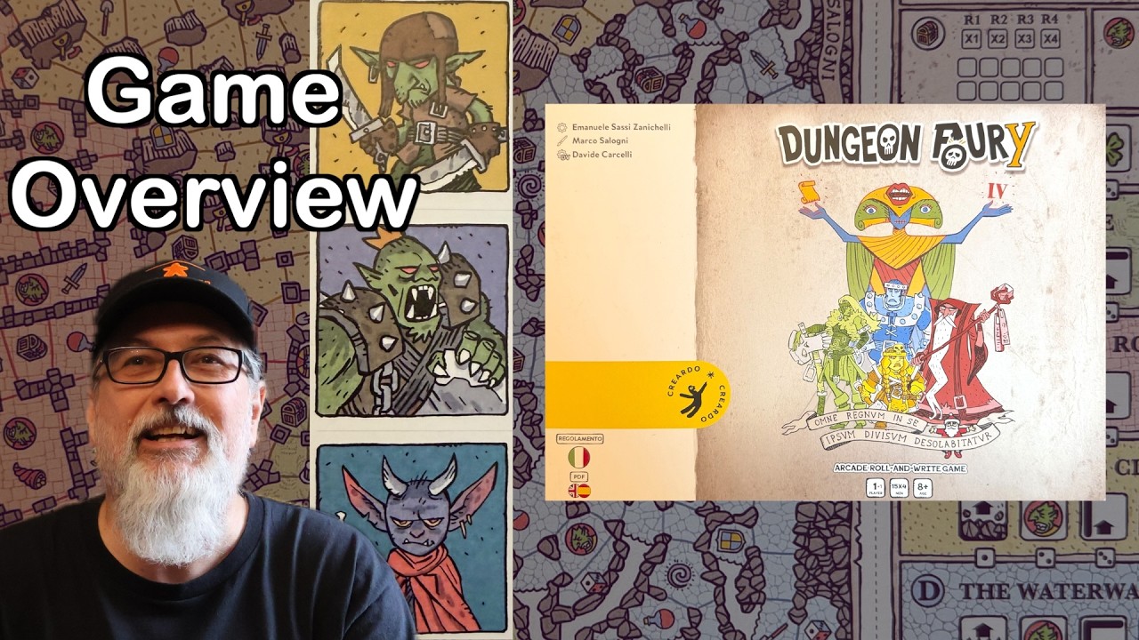 Dungeon Foury: Настольная настольная игра в жанре &laquo;подземелье&raquo; от Эмануэле Сасси Заничелли | CREA...