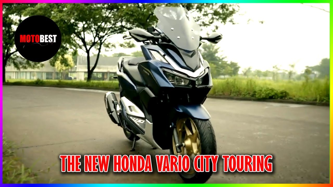 Nowa Honda Vario 160 City Adventure | Wykorzystuje dużą przednią szybę w stylu PCX i koncepcję Ca...
