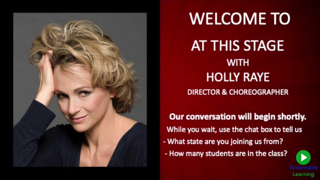 Camp Broadway's AT THIS STAGE featuring Holly Raye