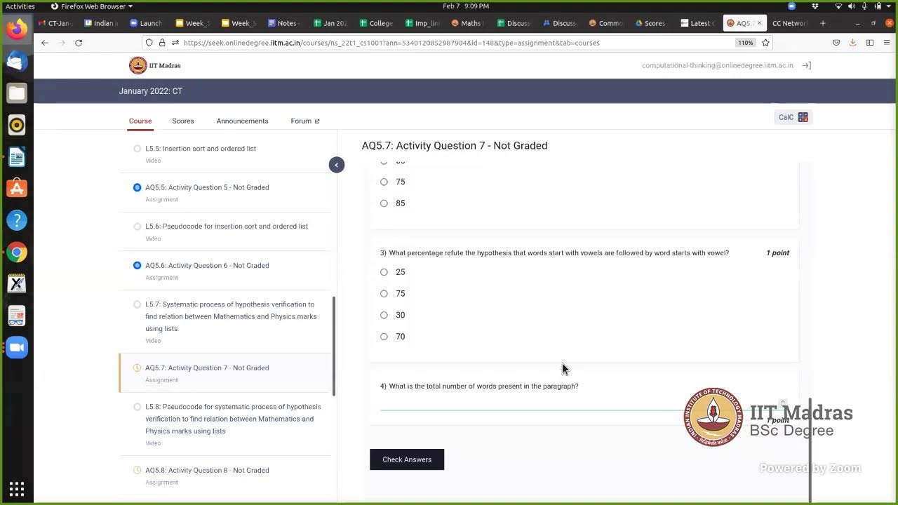 Solve with Us - Week 5 (CT)
